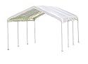 ShelterLogic 10x20 1-3/8" 8-Leg Canopy (White)