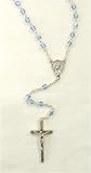 Pack of 4 Sapphire Blue Glass Beaded 18 Rosaries #31702