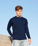 Fruit of the Loom Long Sleeve T Shirt in 5 colours