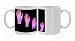 Coloured X-ray of hand bone growth child to adult Photo Mugs