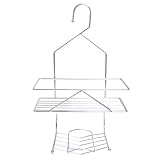 Aquatico Rectangular-Style Single Tier Shower Caddy, Chrome by AQUATICO