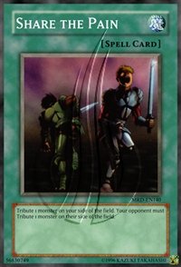 2002 Metal Raiders 1st Edition MRD-140 Share the Pain