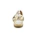 Earthies Women's Arvello Dress Sandal,Gold Distressed