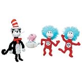 Manhattan Toy Dr. Seuss Cat in the Hat Boxed Finger Puppet Set