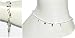 Ankle Chain and Bracelet Silver Garnet Gemstone Jewelry (anklts506)