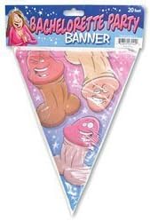 Bachelorette Party Favors Banner by Bachelorette Party
