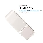 GR-110 : GiSTEQ USB GPS Receiver (65 Ch, SBAS, AGPS) (Windows, Mac, Linux Compatible)