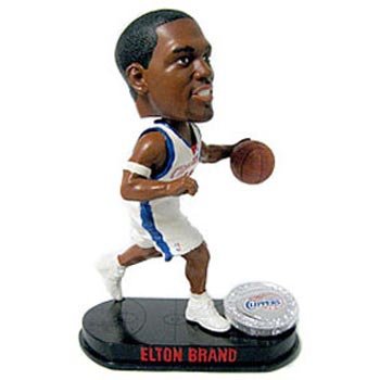 Elton Brand Los Angeles Clippers Platinum Bobble Head (Quantity of 1)