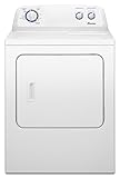 Amana 7.0 cu. ft. Traditional Electric Dryer with Interior Drum Light, NED4700YQ, White