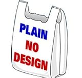 Plain Shopping Bags 23x10x46 250/Case 20Microns