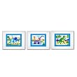 Olive Kids - Dinosaurland Set 3 Prints (white)