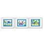 Olive Kids - Dinosaurland Set 3 Prints (white)