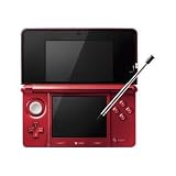 Nintendo 3DS Handheld Game Console Flame Red