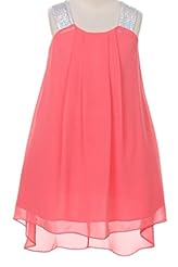 Girls Sequined  Dress