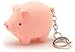 Darice Novelty Led Keychain 1/Pkg Pig; 6 Items/Order