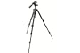 Manfrotto 728B Digi Compact Tripod with Integrated 3-Way Head and Carrying Bag (Black)
