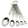 Miu France 91689 SS Measuring Spoon 5 sizes - Silver