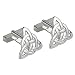 Sterling Silver Large Trinity Knot Cufflinks - Made in Ireland