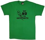  : SUPERMAN SAY NO TO KRYPTONITE T SHIRT DC COMICS