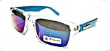 Biohazard Aqua Blue Retro Boating Sunglasses