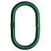 Campbell VO-4 Grade 100 Cam-Alloy Oblong Master Link, Painted Green, 1-1/4" Diameter, 45200 lbs Load Capacity