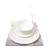 Denby China by Denby 28 Piece Ceramic, Glass and Accessories Tableware Set for 4 Placesettings