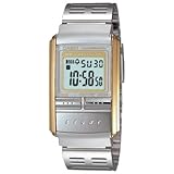 Casio #LA200WSG-9A Women's Futurist Chronograph Alarm LCD Watch