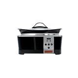 CrockPot SCCPQC600-B 6 Quart Countdown Programmable Slow Cooker Black