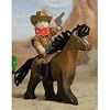 Brown Horse With Saddle - Color: Brown