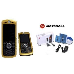 Motorola L7 Slvr Gold Ultra Slim Cellular Phone (Unlocked) Motorola L7 Slvr Gold Ultra Slim Cellular Phone (Unlocked)