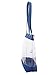 Clear Shoulder Tote with ZIPPER Closure, Royal