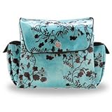 Mothership Diaper Bag - Botanical Azure