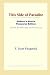 This Side of Paradise (Webster's Slovak Thesaurus Edition)