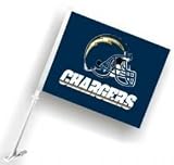 San Diego Chargers Car Flag