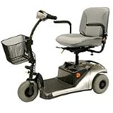Shoprider Dasher 3 Wheel Scooter, Red-Blue-Champagne, 1 ea