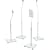 Sona HCS-4G Surround Sound Speaker Stands (2 Pairs)