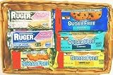 Sugar Free Cookie Gift Basket, Contains Keebler and Rugers Cookies