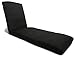 Strathwood St. Thomas Chaise Lounge Cushion, Black