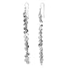 Sterling Silver Polished Circles Dangling Earrings