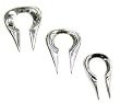 316L Surgical Stainless Steel Tribal Plug, 2g - Sold as a Pair