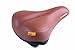 Velo Plush Bicycle Saddle (Brown, 264 x 220mm)
