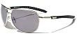 Aviator Sunglasses AV35 Flash Lens Adjustable Arms with Pouch