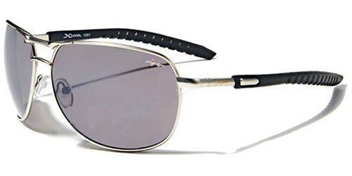 Click here to buy AV35 Aviator Sunglasses Flash Lens Adjustable Arms with Pouch.