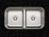 Ticor S1210 Low-Divide Undermount 16-Gauge Stainless Steel Kitchen Sink 32