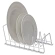 White Wire Lid and Plate Holder