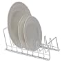 White Wire Lid and Plate Holder
