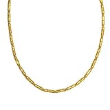 24k Yellow Gold Fancy Necklace - 18 Inch