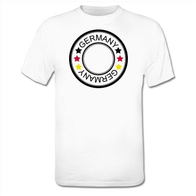 Shirtcity EM Logo Deutschland Trikot Fan T-Shirt