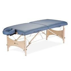 Earthlite Harmony DX Portable Massage Table Package (Agate Blue)