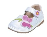 White Butterfly - Kids Squeaky Shoes